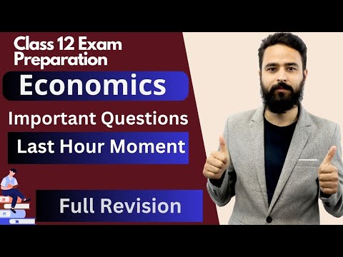 Class 12 Economics Exam preparation || Important Questions || Full Revision || Last Hour Moment\-NEB