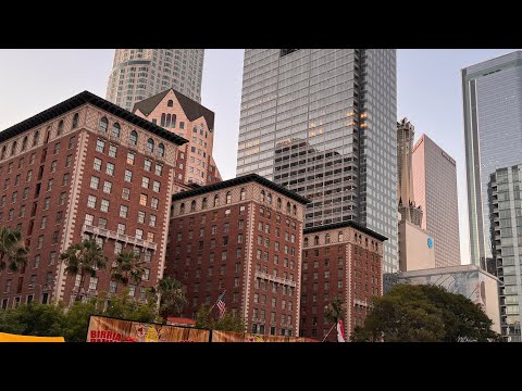 Millennium Biltmore Downtown Los Angeles - DTLA - Historic Hotel Review - Los Angeles CA