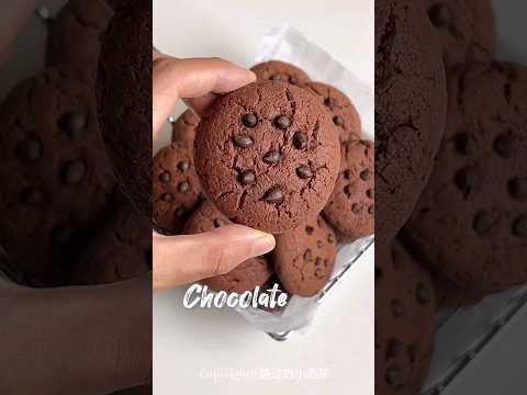 Chocolate Cookies Recipe Soft and Chewy Recipe by Chinese Foods Official #YouTubeShorts #Shorts