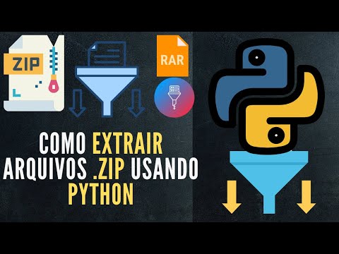 Tutorial Python | Como Descompactar (.ZIP) arquivos usando Python