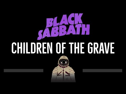 Black Sabbath • Children Of The Grave (CC) (Upgraded Video) 🎤 [Karaoke] [Instrumental Lyrics]