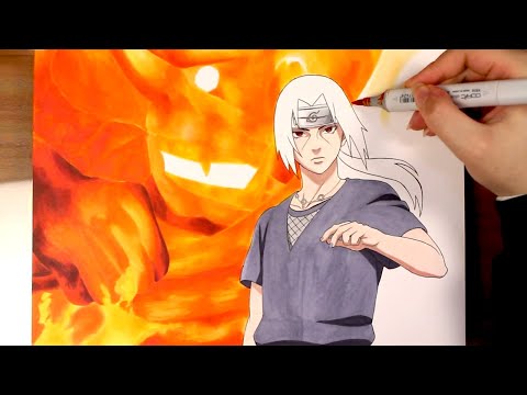 Real Time Drawing Itachi Uchiha