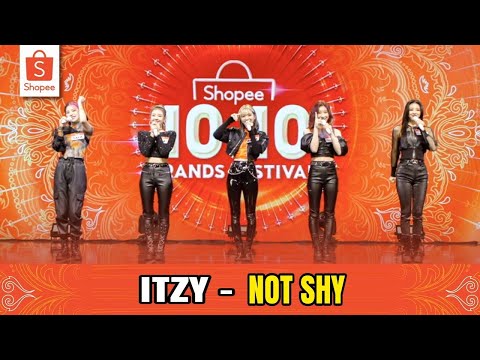 ITZY || 'Not Shy' Live Performance Shopee 10.10 Brands Festival TV Show 10/10/21