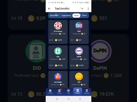 20 November TapCoin daily Bounty