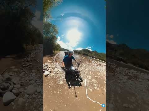 Motorcycle River Crossing Fun with My Girlfriend in the Philippines 🌊💖 TMX 125