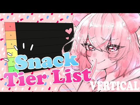 【VERTICAL ZATSU】Rating SNACKIES! | Rui Asaka