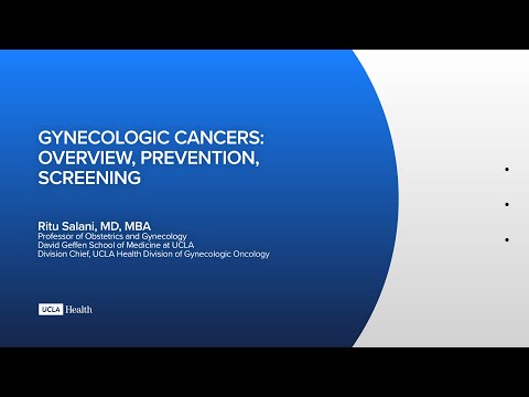 An overview of gynecologic cancers