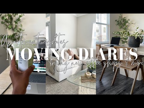 MOVING VLOG EP:6 | Apartment updates, discovering coffee shops around the area, a lot issues & more