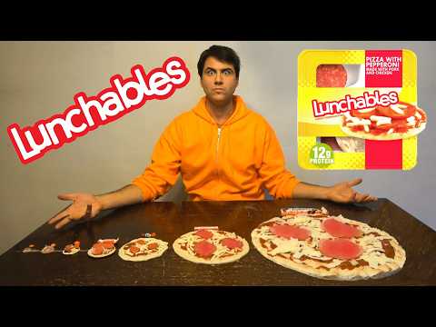 World's Smallest vs Largest Lunchables