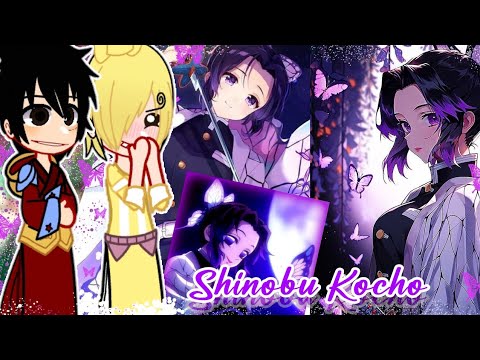 After Straw Hat Pirates react to Shinobu Kocho as the new crew// gacha react// Azzhe Azzhe