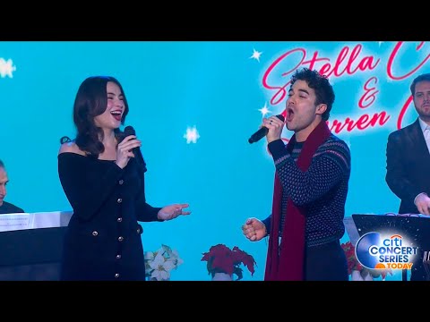 Stella Cole and Darren Criss - Snow - Today - December 23, 2024