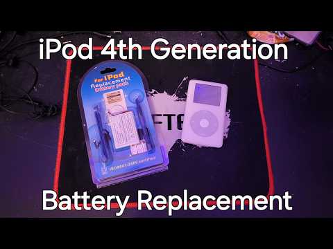 Replacing iPod 4th Generation Battery!