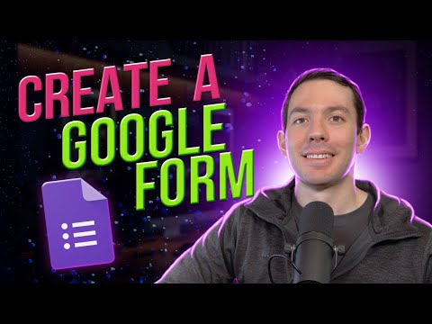 How to create a Google Form from scratch