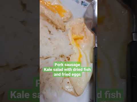 #cookingvideo #filipinofoods #mybrunch #porksausage #friedegg #frieddriedfish