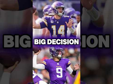 This Is A BIG Decision For The Vikings… #nfl #shorts