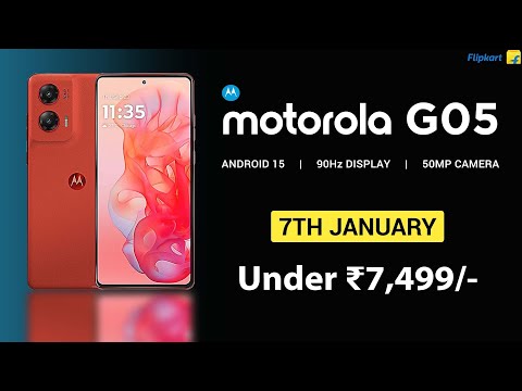 🔥 Motorola G05 With ANDROID 15 | ⚡ Moto G05 Specs, Price, Features, Launch Date In India