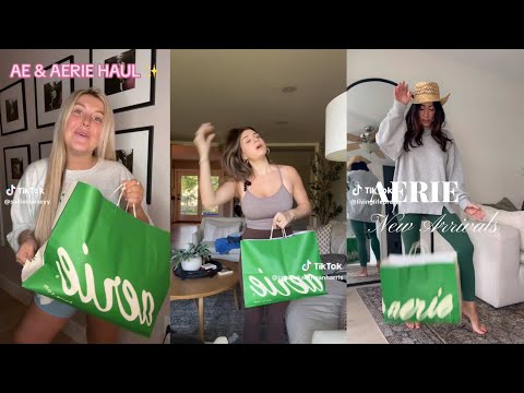 Aerie haul - TikTok compilation 🛍️😋