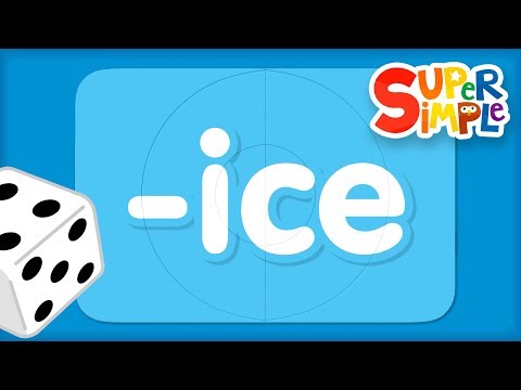 Word Family "ice" | Turn & Learn ABCs | Preschool Learning