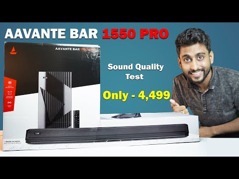 BoAt Aavante Bar 1550 Pro 160W Only 4,499 ⚡ Sound Quality Test