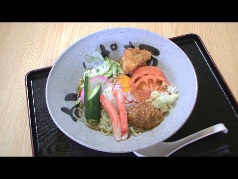 夏にピッタリの麺料理！その名も須賀川かっぱ麺！