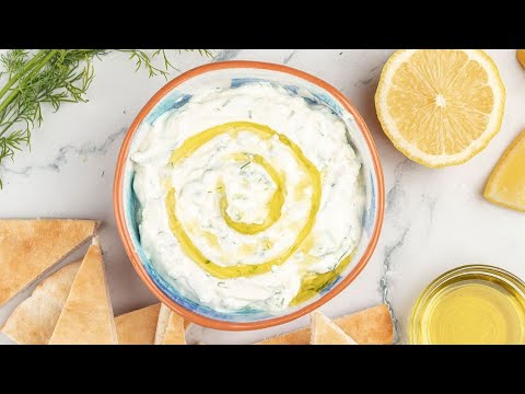 Low Carb Greek Tzatziki Sauce - 5 Minute Recipe