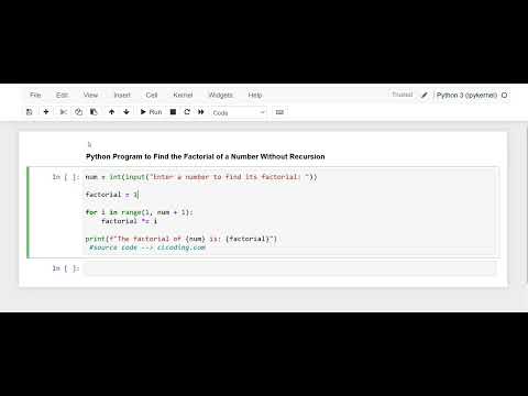 Day 34 : Python Program to Find the Factorial of a Number Without Recursion