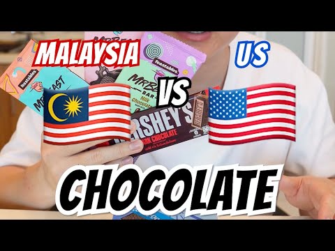 Malaysia 🇲🇾 VS Mr.Beast 🇺🇸Feastables Chocolate!