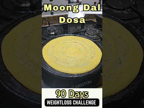 Moong Dal Dosa | Healthy breakfast recipe | No Rice Dosa recipe #healthydiet #diabeticfriendly