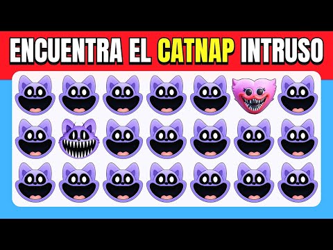 Encuentra el INTRUSO - Edicion Poppy Playtime 👻👹 Niveles Facil, Medio, Dificil