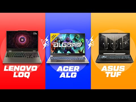 Lenovo LOQ vs Acer ALG vs Asus Tuf F15 | Best Gaming Laptop? RTX 2050 vs 3050 | Intel i5 12th Gen