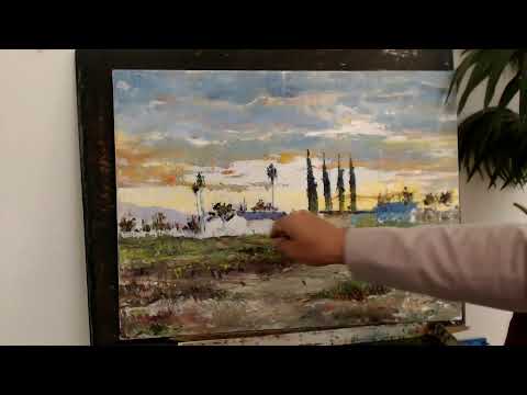 lanscape oil painting