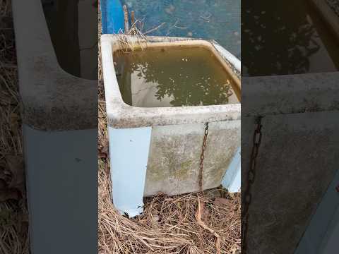 🌸 Old Japanese Bathtub Repurposed for Rainwater - Walking in Japan 🌸