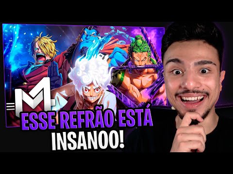 REACT Luffy, Zoro, Sanji & Jinbe (One Piece) - Quarteto Monstro | M4rkim [Reagindo]