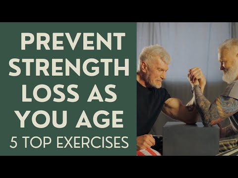 Seniors: Prevent Strength Loss as you Age: 5 Top Exercises