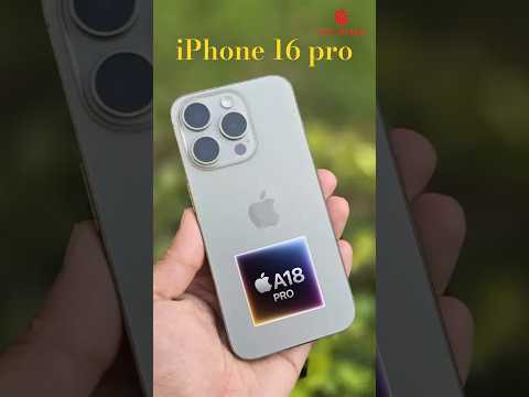 iPhone 16 Pro 5G 🔥 A18 Pro Chipset 😍 #iphone16series #iphone16pro #iphone #appleindia