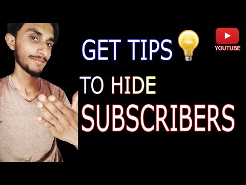 How To Hide Subscribers on YouTube Channel || YouTube Subscribers Tips