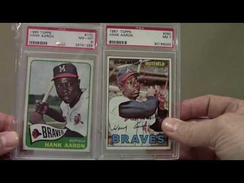 PSA Hank Aaron PC Showcase