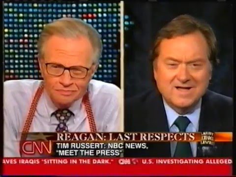 CNN Larry King: Death of Ronald Reagan. June 10, 2004