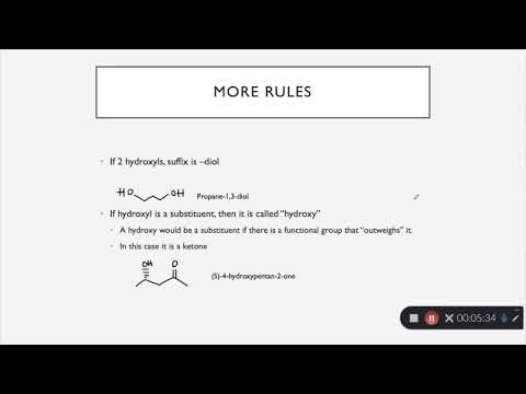 Introduction to Alcohols and Nomenclature