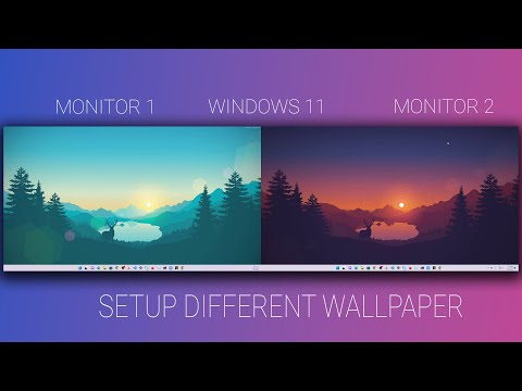 How To Setup Different Wallpaper on Dual Monitor in Windows 11 (It's Simple)