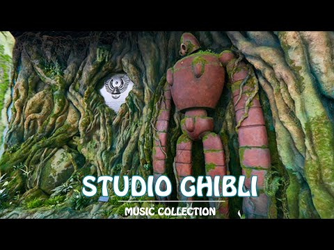 Ghibli Good night Ghibli Piano Medley[Sleep BGM,no ads]Laputa: Castle in the Sky,From the Poppy Hill