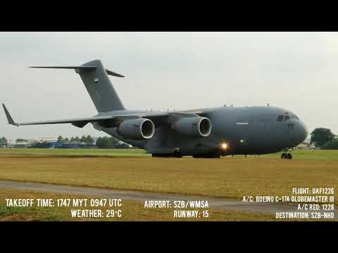 United Arab Emirates Air Force Boeing C-17A Globemaster III at SZB/WMSA