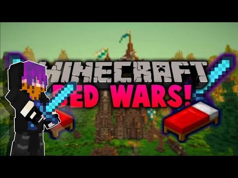 Jogando Bedwars em dupla com um próplayer no minecraft!