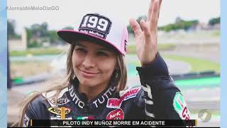 JMD (16/03/20) - Piloto Indy Muñoz morre em acidente no Autódromo de Goiânia