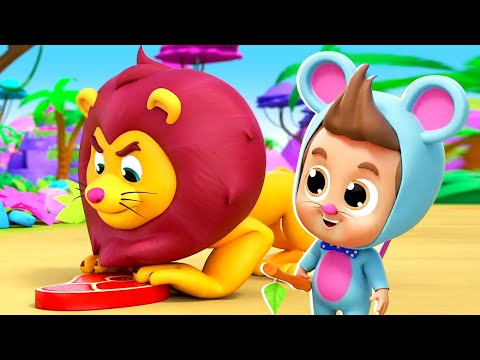 Lion And The Mouse, Bedtime Story and Cartoon Videos for Toddlers