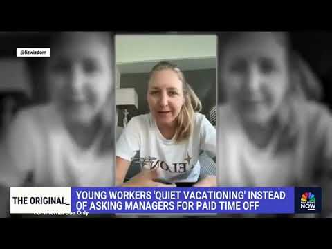 Summer's Top Workplace Trend? Quiet Vacationing! | CNBC News Now