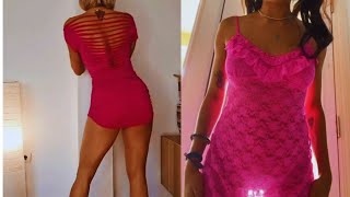 Transparent dress challenge❤️ TikTok challenge ❤️#dress #challenge #tiktok #2024