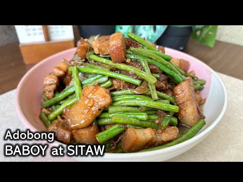 Sobrang Sarap at sigurado mapapakain ka ng marami | Adobong Baboy at Sitaw