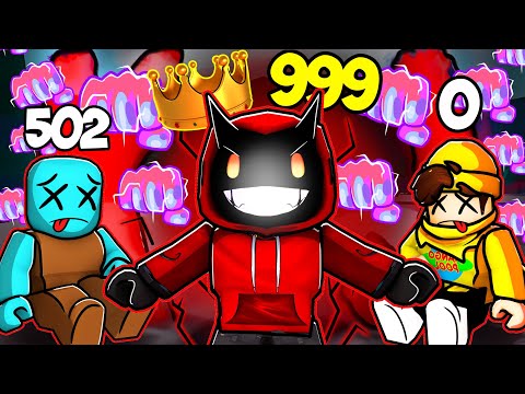 Racing To The HIGHEST KILLSTREAK To Win ADMIN KJ MOVEST In Roblox The Strongest Battlegrounds...