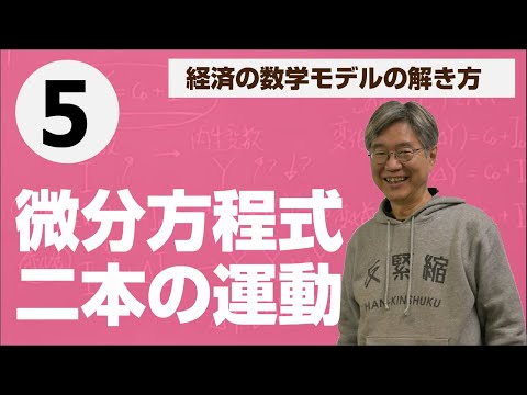 動学モデル：微分方程式二本の場合——松尾匡の入門講義「経済の数学モデルの解き方」第5回